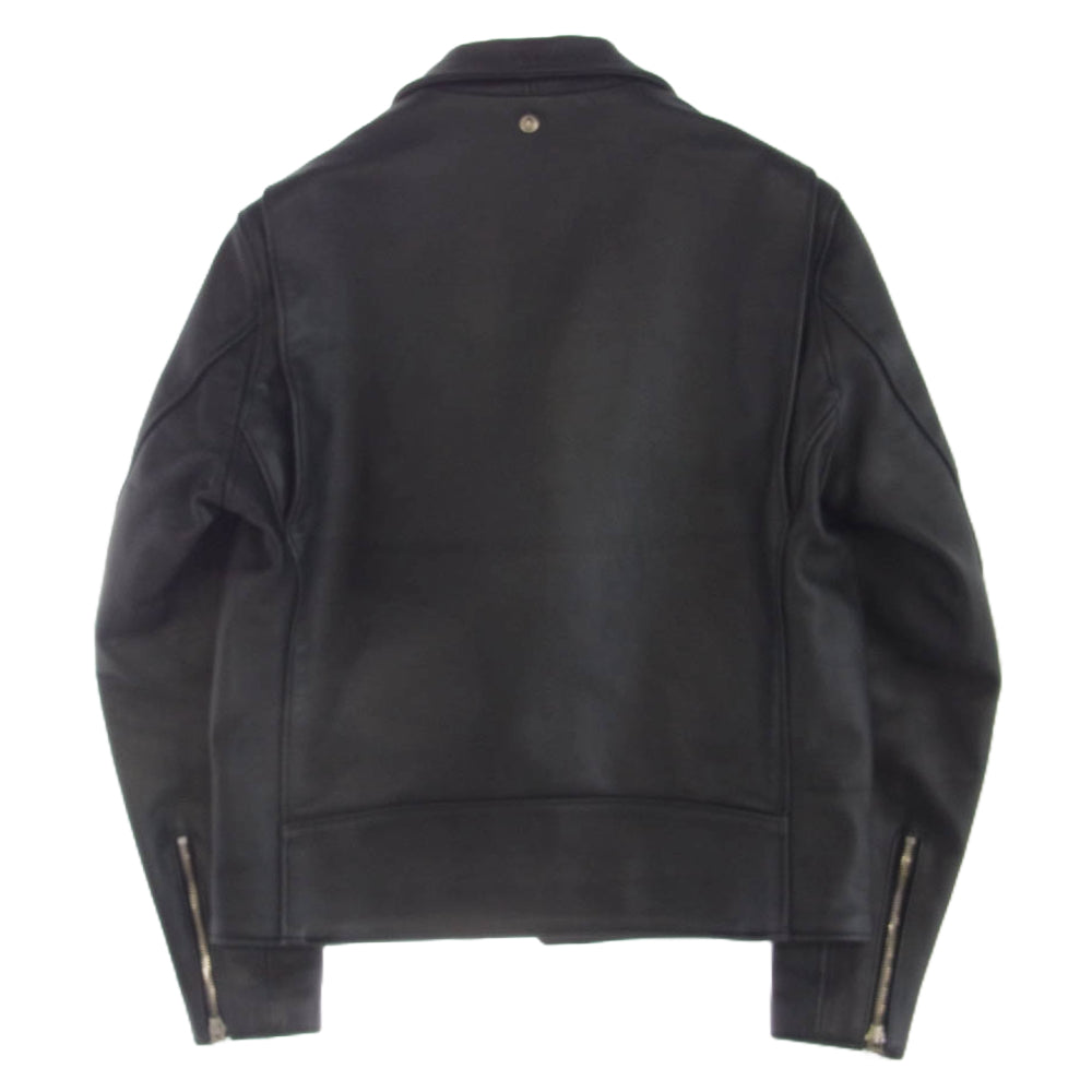 schott ショット 7434 JOURNAL STANDARD別注 PERFECTO パーフェクト カウレザー ダブル ライダース ジャケット ブラック系 40【中古】