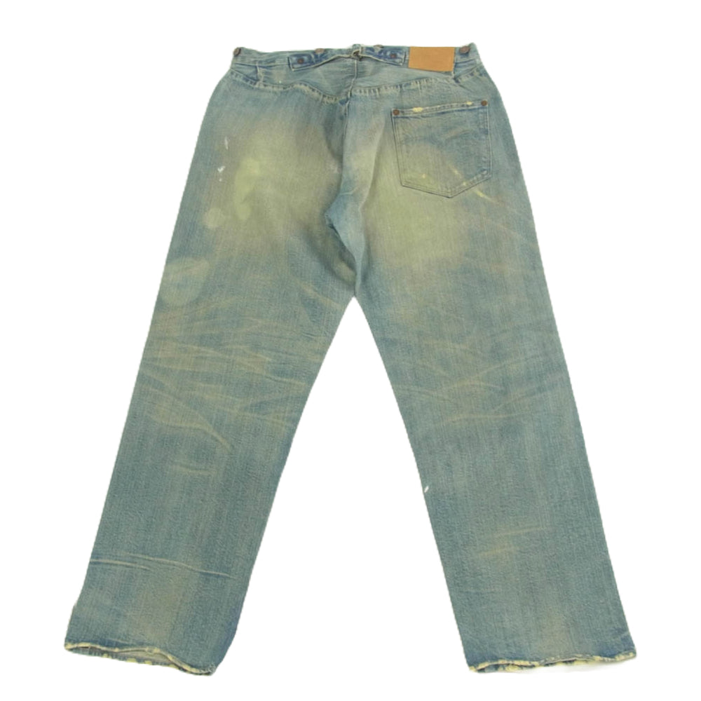 Levi's リーバイス 18795-9024 世界300本限定 1879年モデル USA製 R刻印 復刻 ボタンフライ デニム パンツ シンチバック インディゴブルー系【中古】