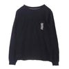 CHROME HEARTS クロムハーツ（原本無） Scroll Label Logo スクロール ラベル セメタリークロス 長袖 ポケット Tシャツ ブラック系 M【中古】