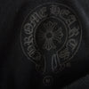 CHROME HEARTS クロムハーツ（原本無） Scroll Label Logo スクロール ラベル セメタリークロス 長袖 ポケット Tシャツ ブラック系 M【中古】
