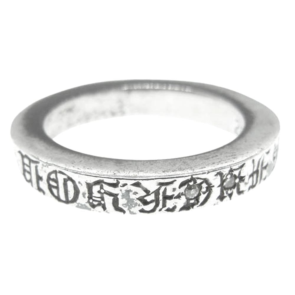 CHROME HEARTS クロムハーツ（原本無） SPACER FUCKYOU DIA 3mm スペーサー ファックユー 2Pダイヤ リング 12.5号【中古】