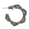 CHROME HEARTS クロムハーツ（原本無） HOOP CROSS SML クロスバンド フープ ピアス【中古】