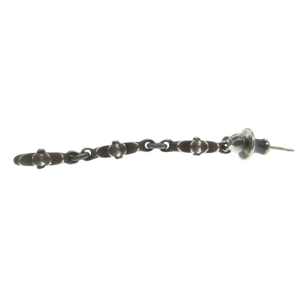 CHROME HEARTS クロムハーツ（原本無） TINY E CH PLS 3 タイニーE CHプラス 3ドロップ ピアス【中古】