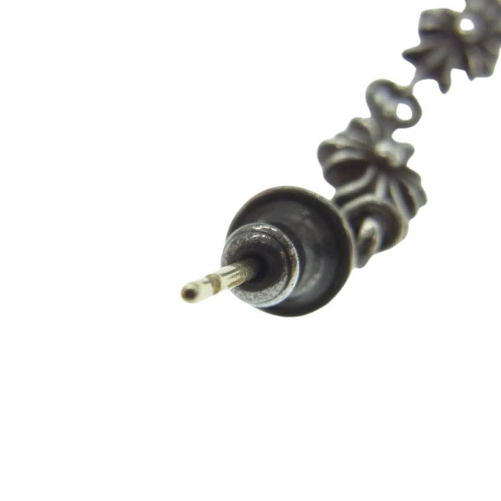 CHROME HEARTS クロムハーツ（原本無） TINY E CH PLS 3 タイニーE CHプラス 3ドロップ ピアス【中古】