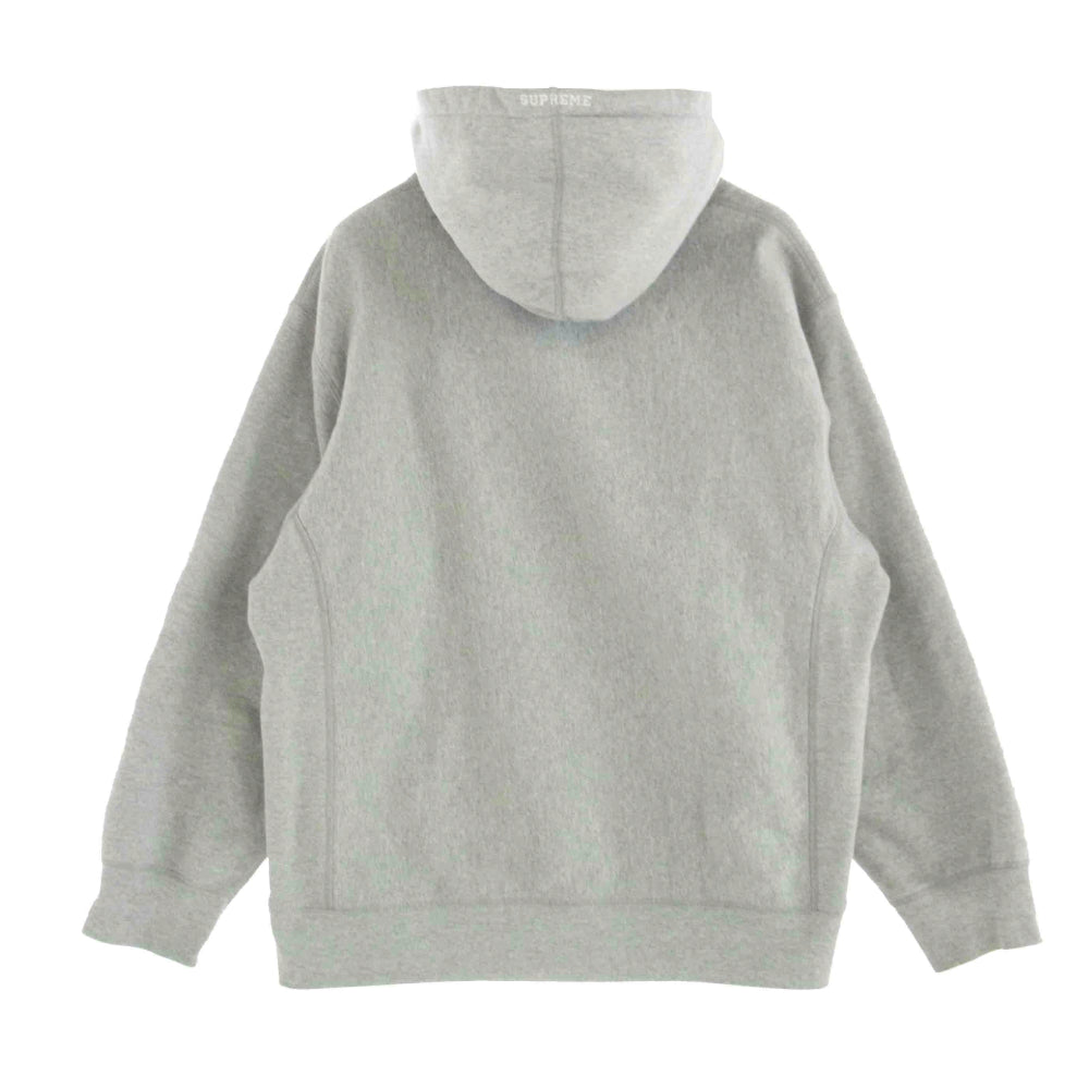 Supreme シュプリーム 20AW S LOGO HOODED SWEATSHIRT Sロゴ フーデッド スウェットシャツ フーディ パーカー グレー系 L【中古】