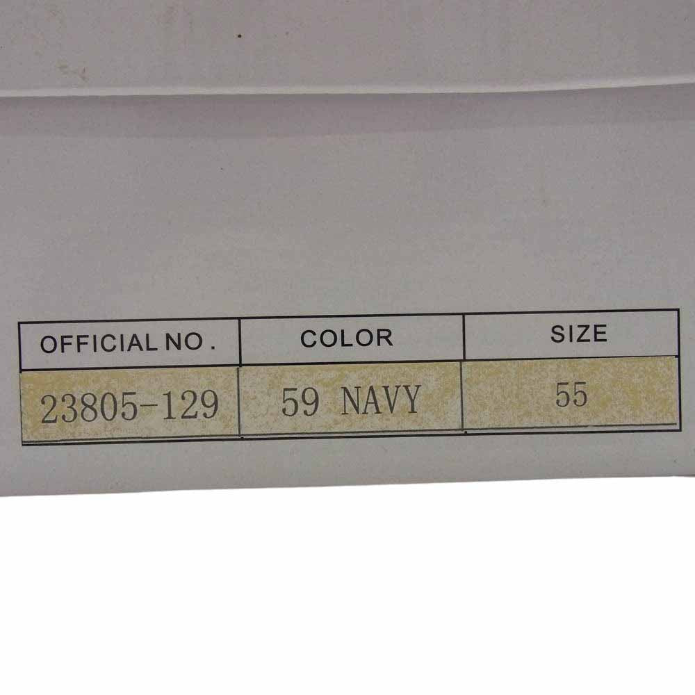 カステルバジャック 2385-129 メッシュ ローカット スニーカー ネイビー系 55【中古】