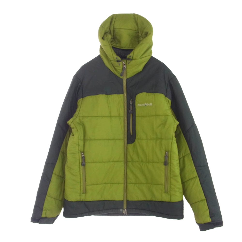 mont-bell モンベル 1101388 フラットアイアンパーカー ダウンジャケット グリーン系 M【中古】