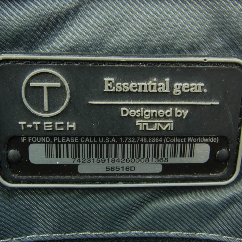 TUMI トゥミ 58516 T-TECH NET WORK テック ネットワーク 2WAY ブリーフケース ビジネスバッグ ブラック系【中古】