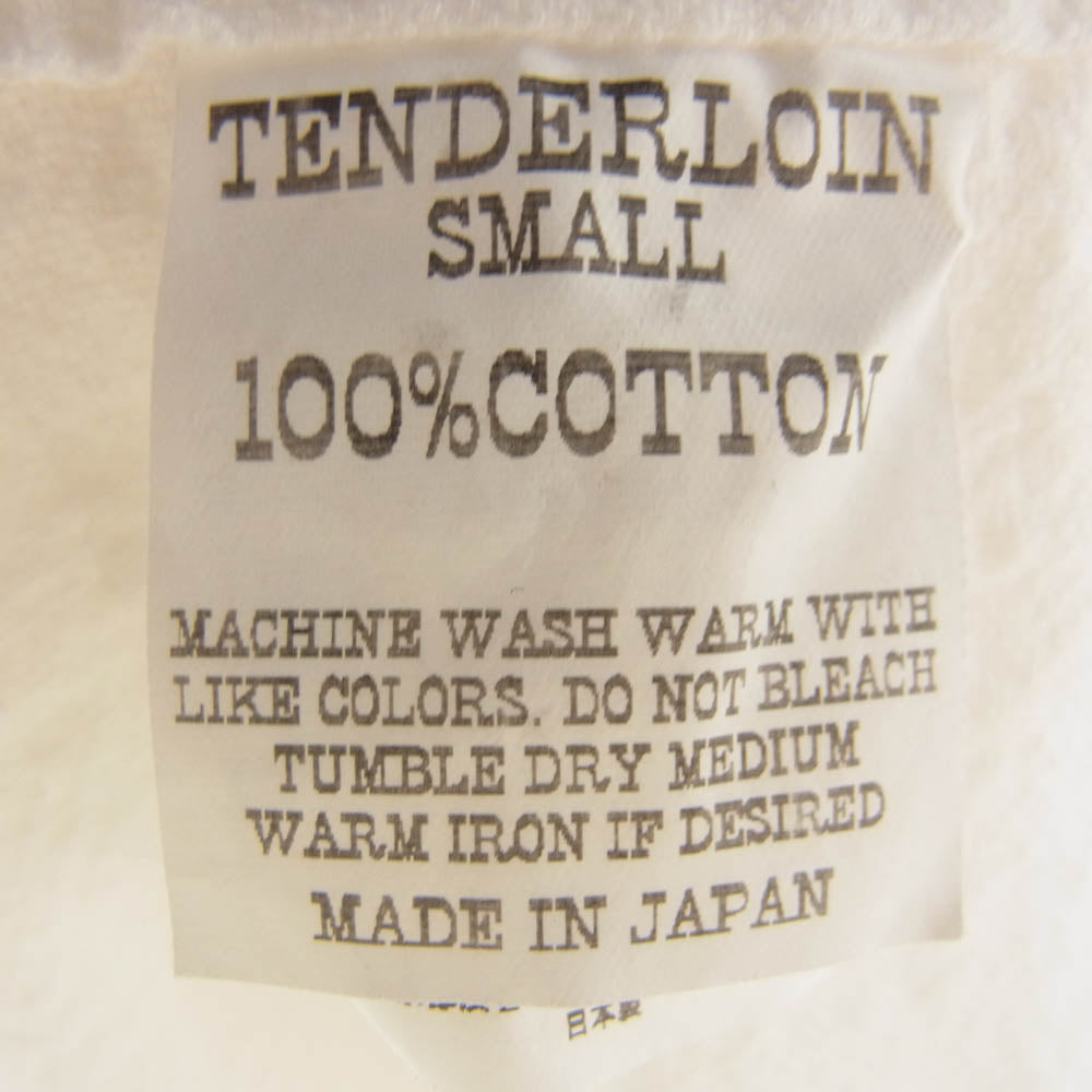 TENDERLOIN テンダーロイン BAJASHIRT オープン カラー 長袖 シャツ ホワイト系 S【中古】