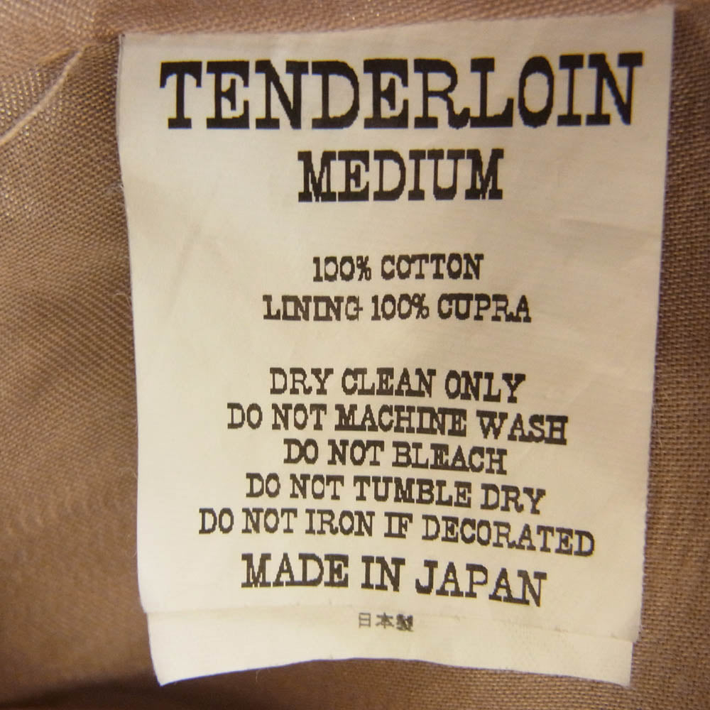 TENDERLOIN テンダーロイン 総柄 コーデュロ イジャケット ブルー系 ネイビー系 M【中古】