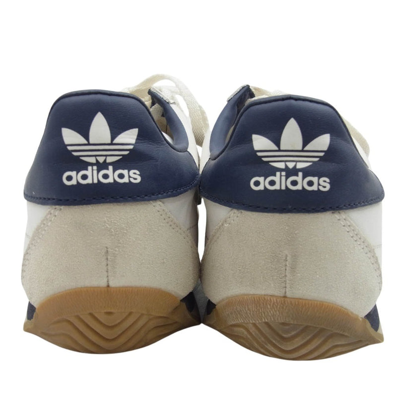 adidas アディダス G27443 COUNTRY OG カントリー ランニングシューズ ホワイト系 ネイビー系 26.0cm【中古】