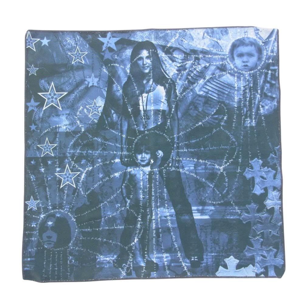 CHROME HEARTS クロムハーツ（原本無） FUN HATCH-A 18Kゴールドパーツ スクエアフレーム クリアレンズ 眼鏡 メガネ アイウェア サングラス 54□18-148【中古】