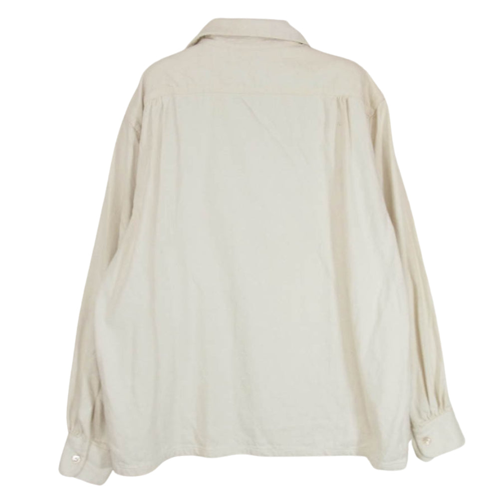 タイガタカハシ Lot.101 Open Collar Shirt オープン カラー シャツ 長袖 14【中古】