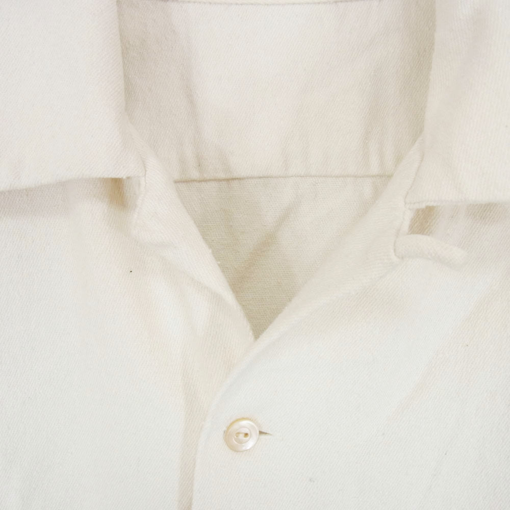 タイガタカハシ Lot.101 Open Collar Shirt オープン カラー シャツ 長袖 14【中古】
