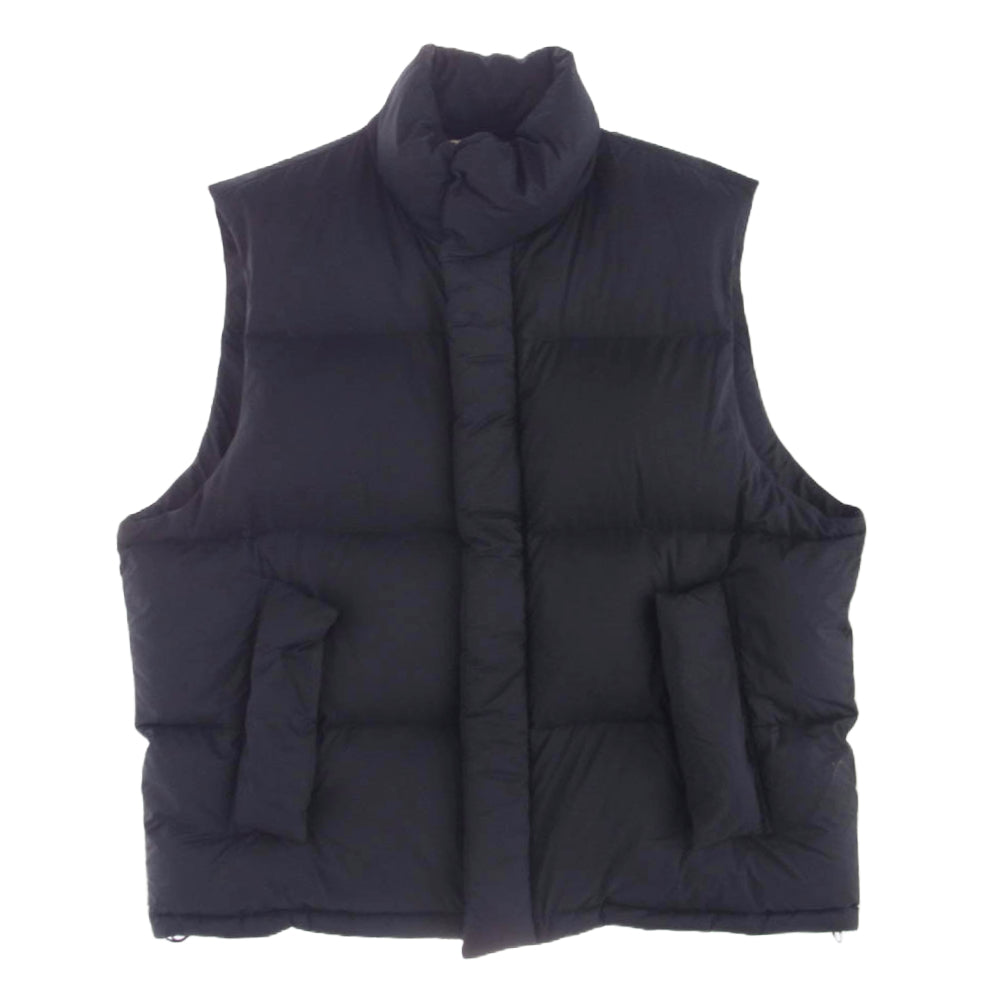 AURALEE オーラリー 23AW A23AV02NL SUPER LIGHT NYLON RIPSTOP DOWN VEST スーパーライト ナイロン ダウンベスト ブラック系 3【中古】