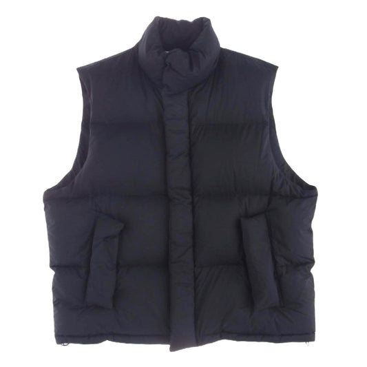 AURALEE オーラリー 23AW A23AV02NL SUPER LIGHT NYLON RIPSTOP DOWN VEST スーパーライト ナイロン ダウンベスト ブラック系 3【中古】