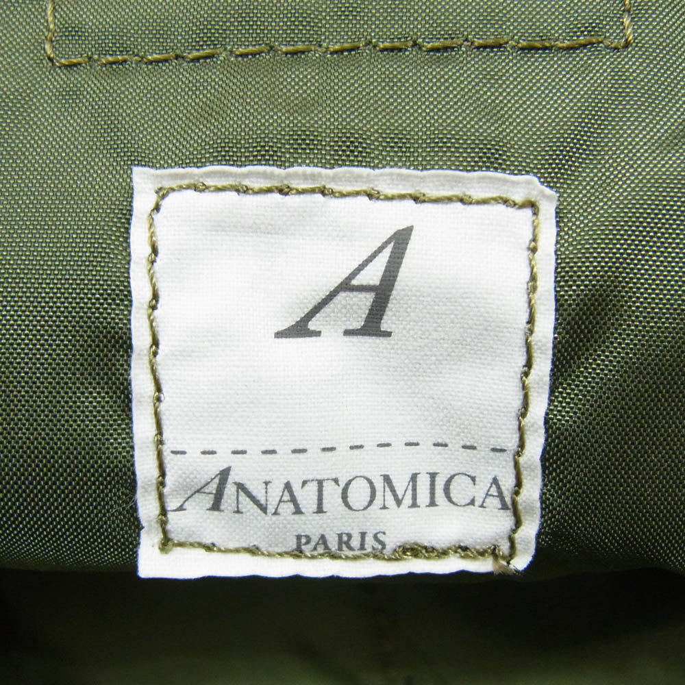 ANATOMICA アナトミカ SMALL SHOULDER BAG ショルダーバッグ カーキ系【美品】【中古】