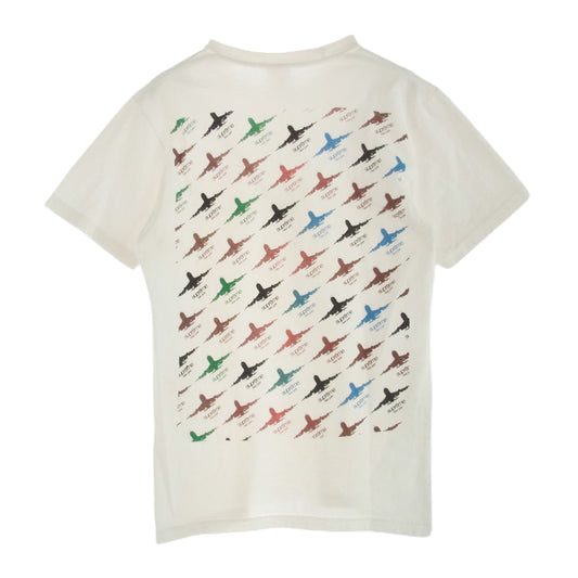 Supreme シュプリーム 15AW Planes Tee プレインズ 飛行機プリント クラシックロゴ 半袖 Tシャツ ホワイト系 M【中古】