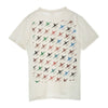 Supreme シュプリーム 15AW Planes Tee プレインズ 飛行機プリント クラシックロゴ 半袖 Tシャツ ホワイト系 M【中古】