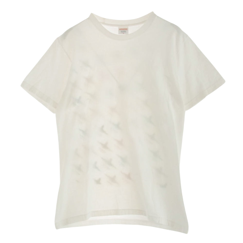 Supreme シュプリーム 15AW Planes Tee プレインズ 飛行機プリント クラシックロゴ 半袖 Tシャツ ホワイト系 M【中古】