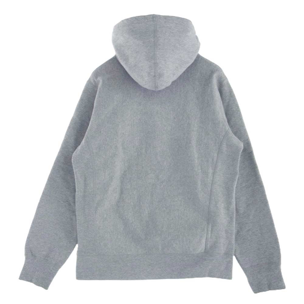 Supreme シュプリーム 12AW BOX LOGO HOODED SWEATSHIRT HEATHER GREY ボックスロゴ フーデッド スウェットシャツ パーカー ヘザーグレー グレー系 M【中古】