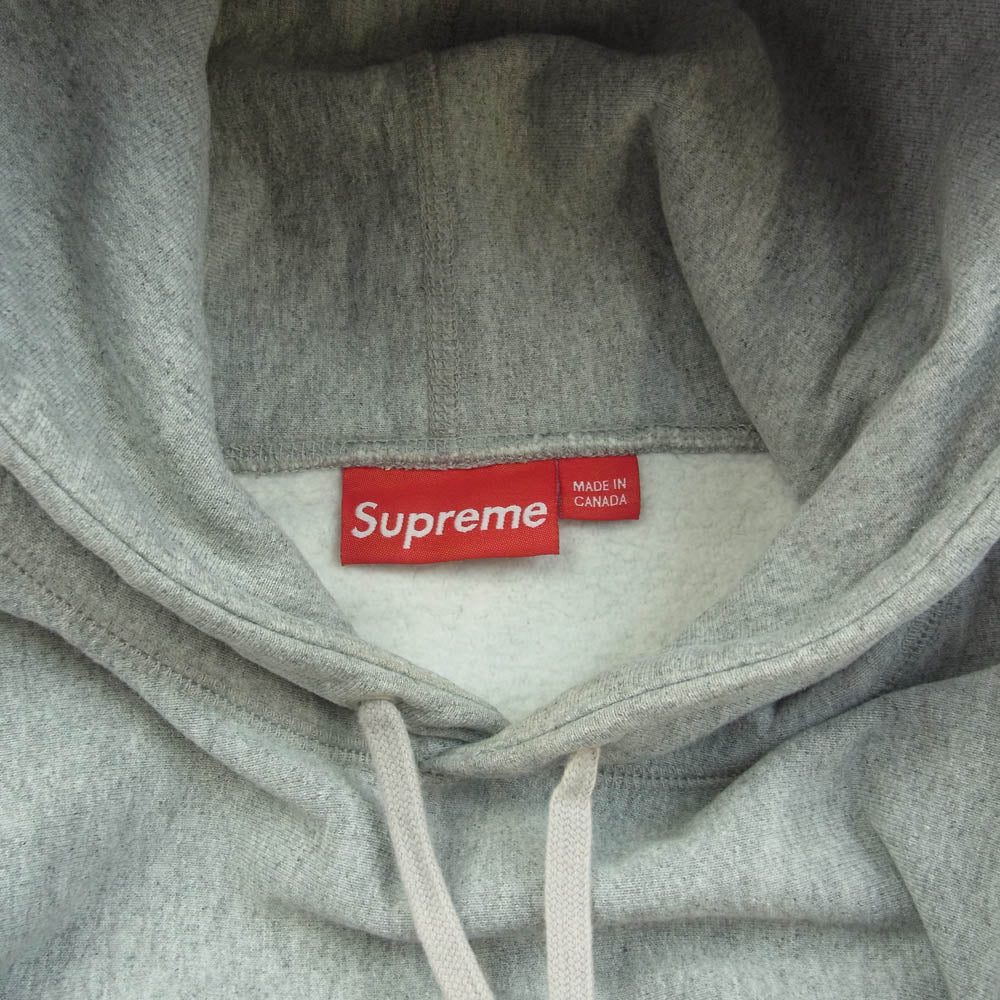 Supreme シュプリーム 12AW BOX LOGO HOODED SWEATSHIRT HEATHER GREY ボックスロゴ フーデッド スウェットシャツ パーカー ヘザーグレー グレー系 M【中古】