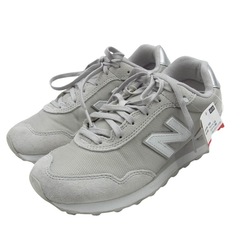 NEW BALANCE ニューバランス WL515BA3 515 スエード切替 ローカット スニーカー グレー系 23cm【中古】