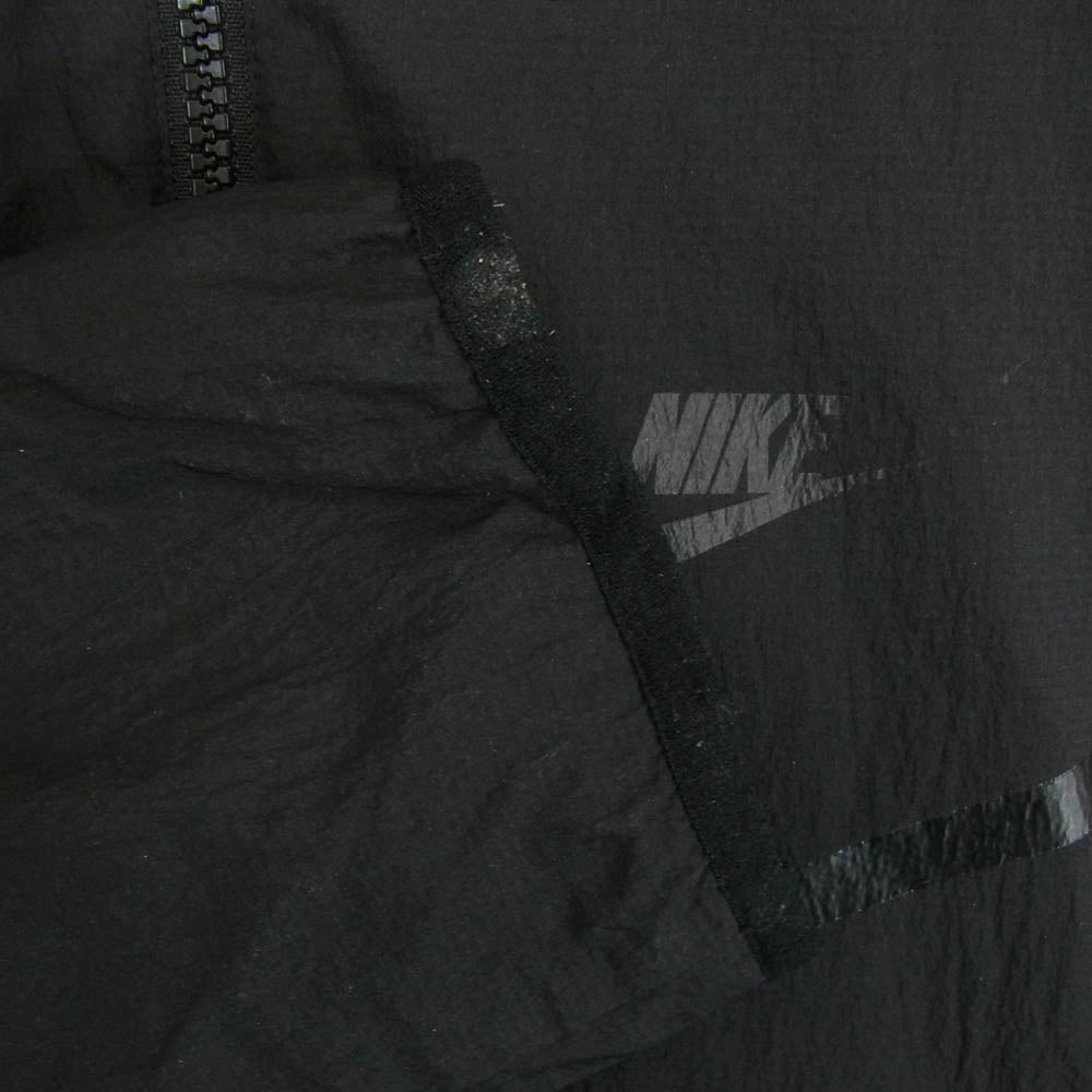 NIKE ナイキ TECH WINDRUNNER ウィンドブレーカー フーディー ナイロン ジャケット ブラック系 L【中古】