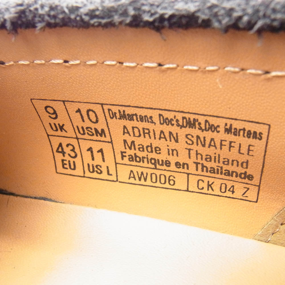 Dr.Martens ドクターマーチン 31895779 ADRIAN スナッフル ローファー ブラック系 UK9【中古】