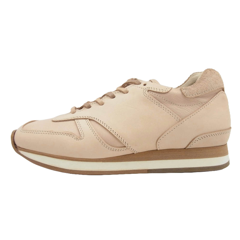 Hender Scheme エンダースキーマ mip-08 manual industrial products-08 マニュアル インダストリアル プロダクツ 08 レザー スニーカー ピンク系 4【極上美品】【中古】