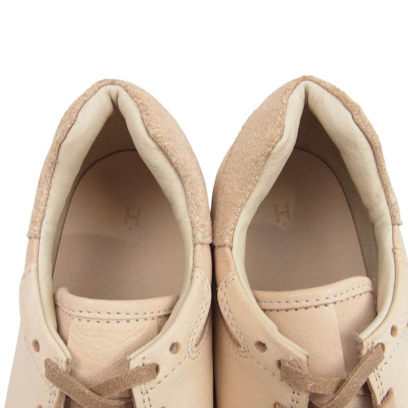 Hender Scheme エンダースキーマ mip-08 manual industrial products-08 マニュアル インダストリアル プロダクツ 08 レザー スニーカー ピンク系 4【極上美品】【中古】