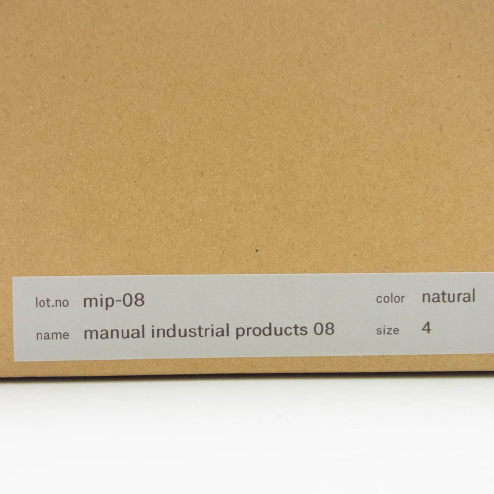 Hender Scheme エンダースキーマ mip-08 manual industrial products-08 マニュアル インダストリアル プロダクツ 08 レザー スニーカー ピンク系 4【極上美品】【中古】