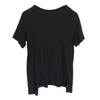 MAISON MARGIELA メゾンマルジェラ 24SS S52GC0302 MM6 エムエムシックス ibrida オープンバック ダンクトップドッキング レイヤード Tシャツ 半袖 ブラック系 L【美品】【中古】
