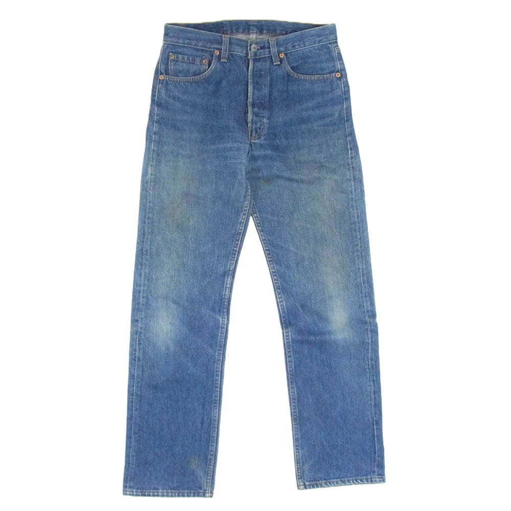 Levi's リーバイス USA製 90s ボタン裏524刻印 501xx ボタンフライ デニムパンツ インディゴブルー系 31【中古】