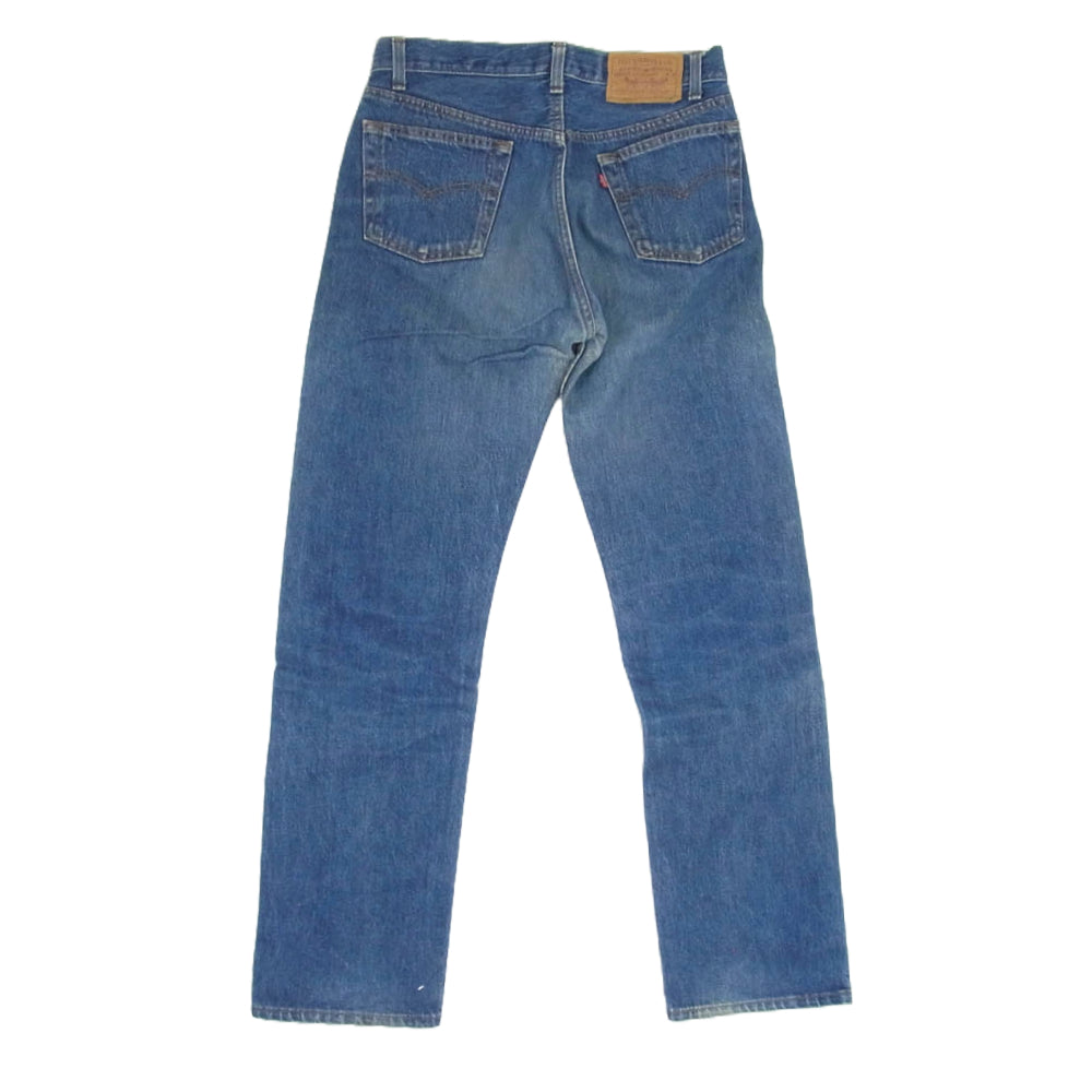 Levi's リーバイス USA製 90s ボタン裏524刻印 501xx ボタンフライ デニムパンツ インディゴブルー系 31【中古】