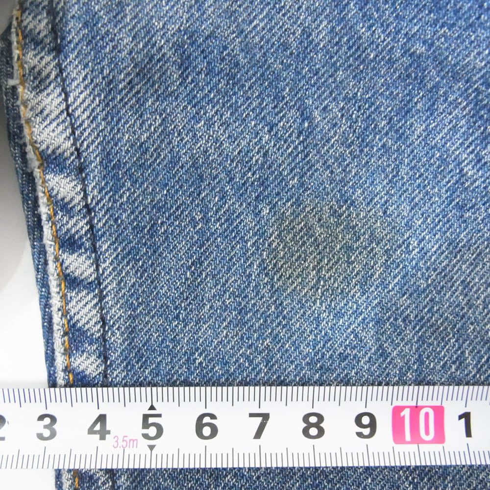 Levi's リーバイス USA製 90s ボタン裏524刻印 501xx ボタンフライ デニムパンツ インディゴブルー系 31【中古】