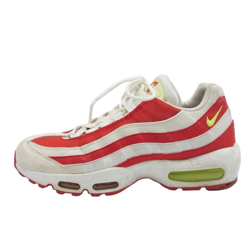 NIKE ナイキ CQ3644-171 Air Max 95 Marine Day Red エアマックス95 マリンデイレッド スニーカー ホワイト系 レッド系 27cm【中古】