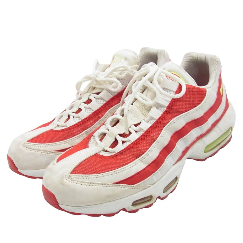 NIKE ナイキ CQ3644-171 Air Max 95 Marine Day Red エアマックス95 マリンデイレッド スニーカー ホワイト系 レッド系 27cm【中古】