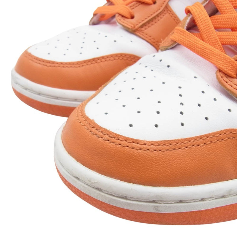 NIKE ナイキ DD1399-101 DUNK HI RETRO Orange Blaze ダンク ハイ レトロ オレンジブレイズ ハイカット スニーカー シューズ ホワイト系 オレンジ系 27.5cm【中古】