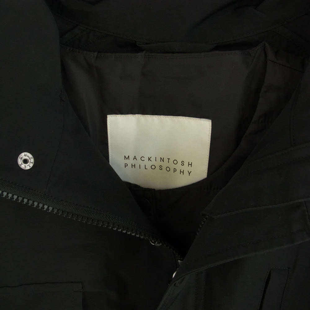 Mackintosh マッキントッシュ H1F36-666-09 脱着可能 中綿インナー 3way マウンテン パーカー ジャケット ブラック系 40【中古】