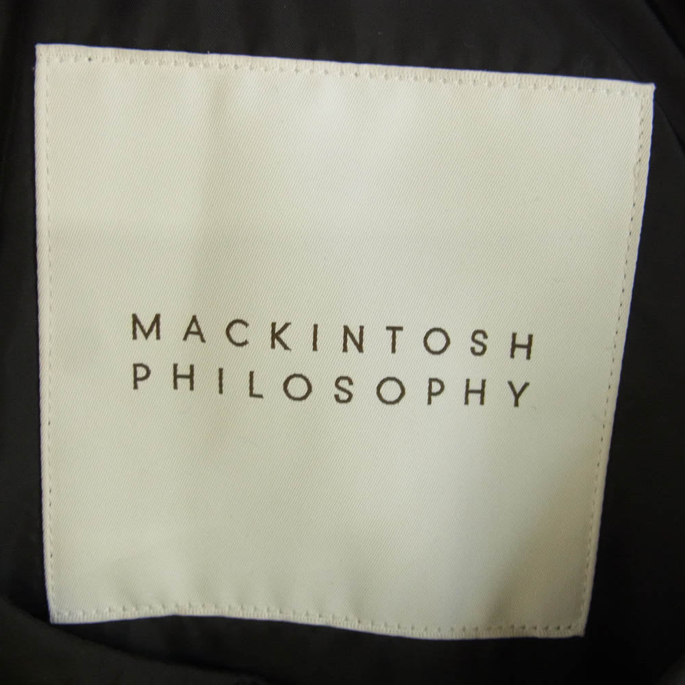 Mackintosh マッキントッシュ H1F36-666-09 脱着可能 中綿インナー 3way マウンテン パーカー ジャケット ブラック系 40【中古】