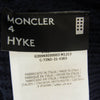 MONCLER モンクレール GENIUS HYKE 21AW GILET TRICOT GILET TRICOT ハイク カシミヤウール ニット ベスト ネイビー ネイビー系 4【中古】