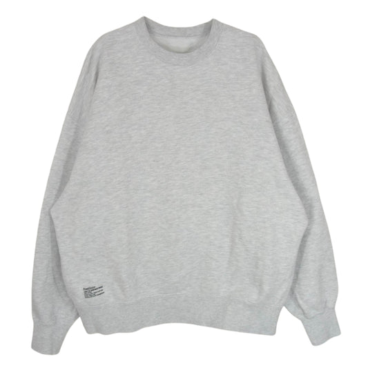 FreshService フレッシュサービス FSW-22-SW-51 LIGHT OZ CREW NECK SWEAT クルーネック スウェット グレー系 M【中古】
