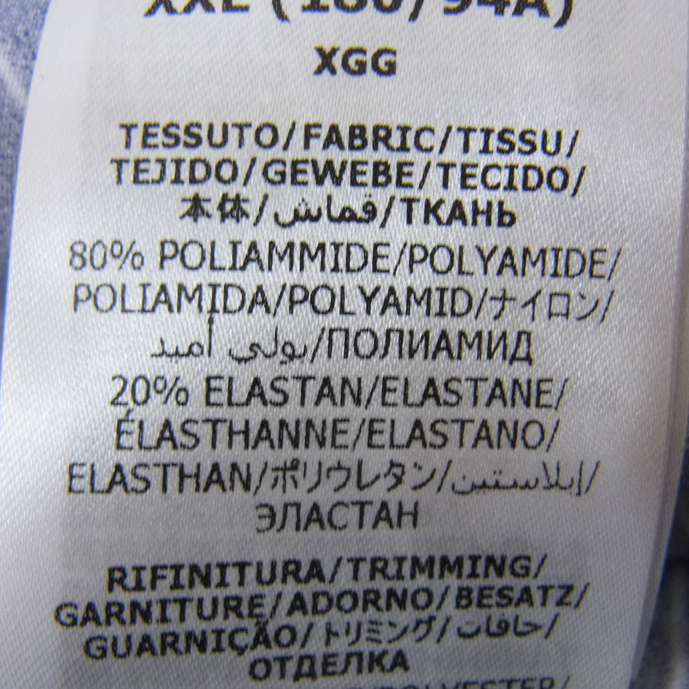 GUCCI グッチ 691776 XJELV 4759 × adidasLycra Track Bottoms ライクラ スウェットパンツ ブルー系 XXL【極上美品】【中古】