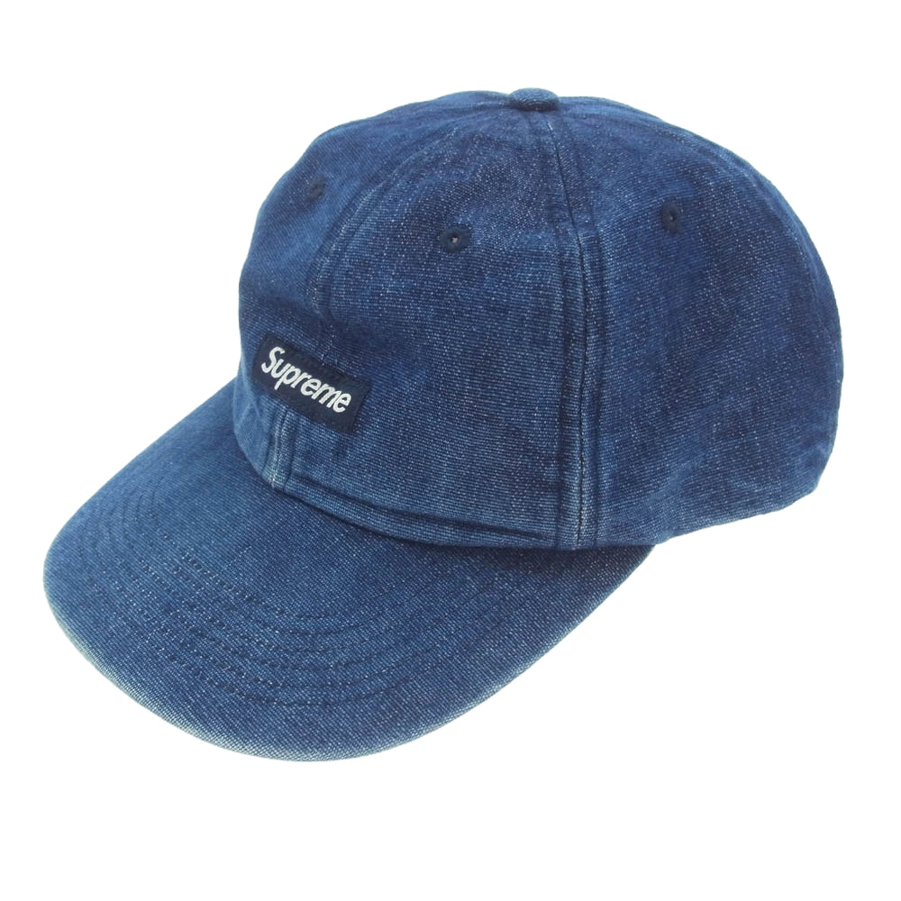 Supreme シュプリーム 24SS Cordura Denim Small Box 6-Panel コーデュラ デニム スモールボックス 6パネル キャップ インディゴブルー系 サイズ記載無し【中古】