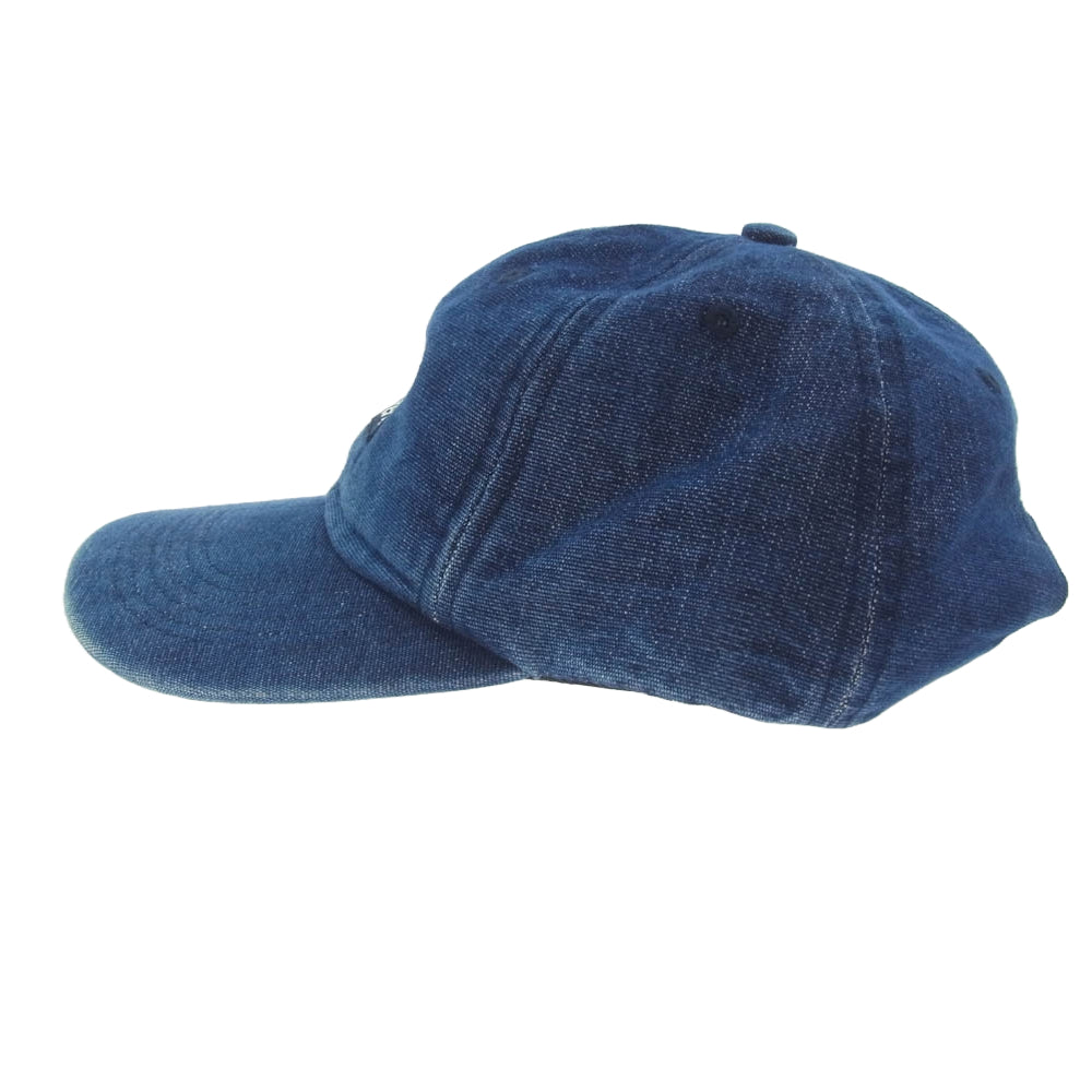 Supreme シュプリーム 24SS Cordura Denim Small Box 6-Panel コーデュラ デニム スモールボックス 6パネル キャップ インディゴブルー系 サイズ記載無し【中古】