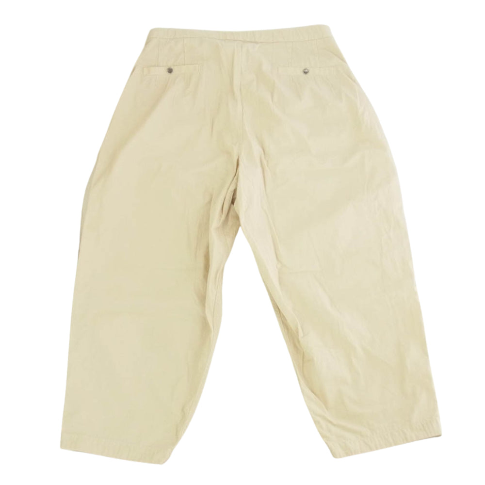 THE NORTH FACE ノースフェイス 23SS NT5316N PURPLE LABEL Ripstop Wide Cropped Pants パープルレーベル ワイド ベージュ系 36【中古】