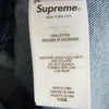 Supreme シュプリーム 24AW Small Box Shirt Rinsed Denim スモールボックス シャツ リンスド デニム インディゴブルー系 L【中古】