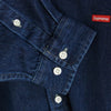 Supreme シュプリーム 24AW Small Box Shirt Rinsed Denim スモールボックス シャツ リンスド デニム インディゴブルー系 L【中古】