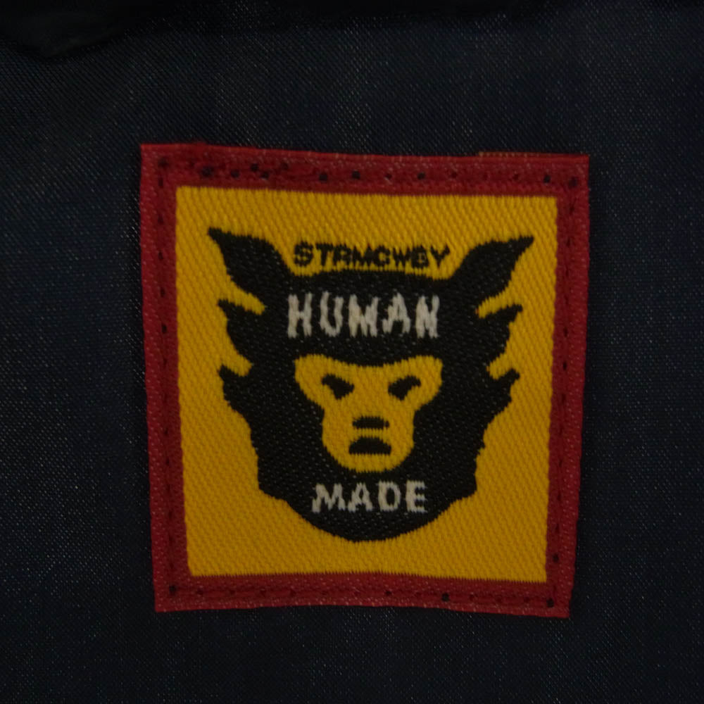 HUMAN MADE ヒューマンメイド patch nylon jacket  パッチ ナイロン ジャケット ネイビー系 XXL【中古】